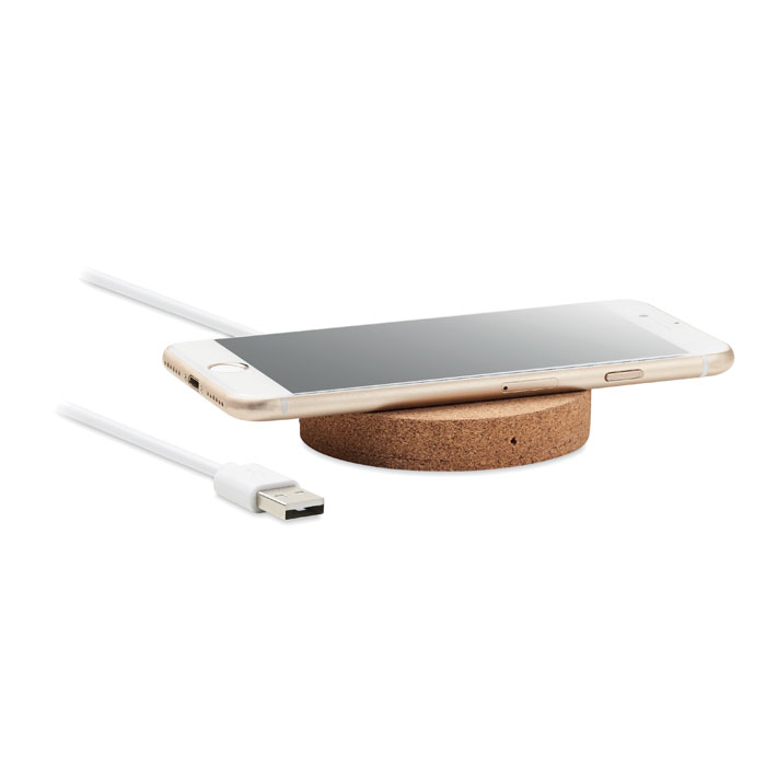 Wireless charger cork